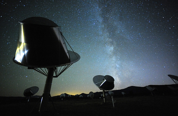 Courtesy of ATA, a SETI Institute. Photos taken by Seth Shostak